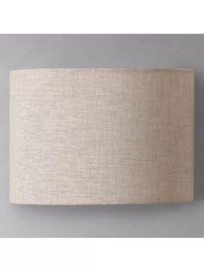 Uplighter Linen Wall Light