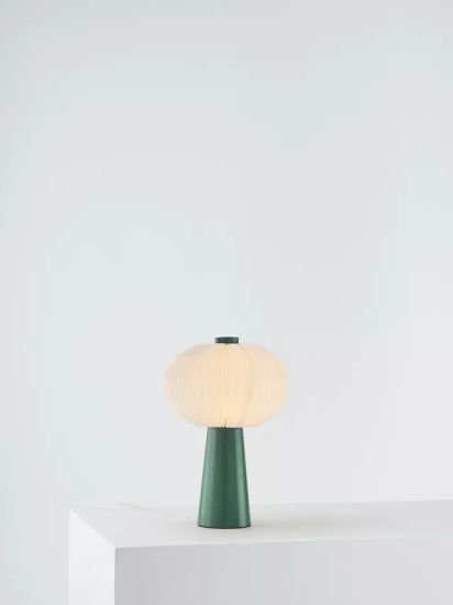 Table Lamp, Woodland Green