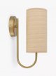 Natural Woven Wall Light