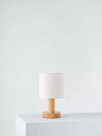 Wood Touch Table Lamp