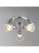 3 Spotlight Bathroom Ceiling Plate