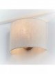 Uplighter Linen Wall Light